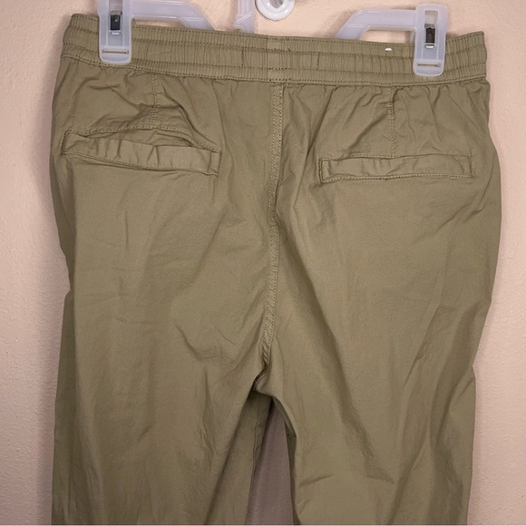 SMALL ZARA KHAKI CARGO PANTS ELASTIC WAIST POCKETS CASUAL OUTDOOR Y2K - Picture 11 of 15
